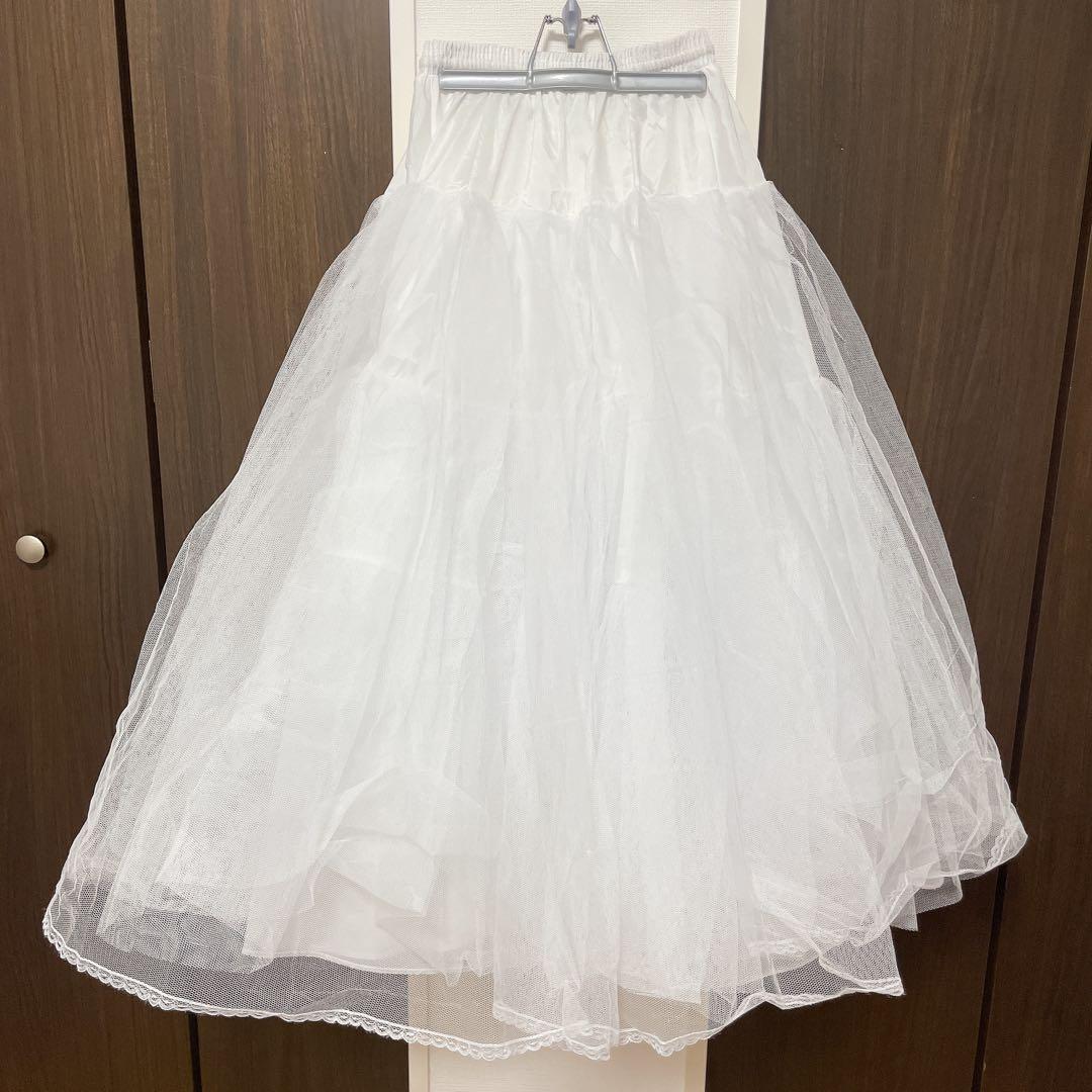 ウェディングドレス グレースシトラス+ワイヤレスパニエ