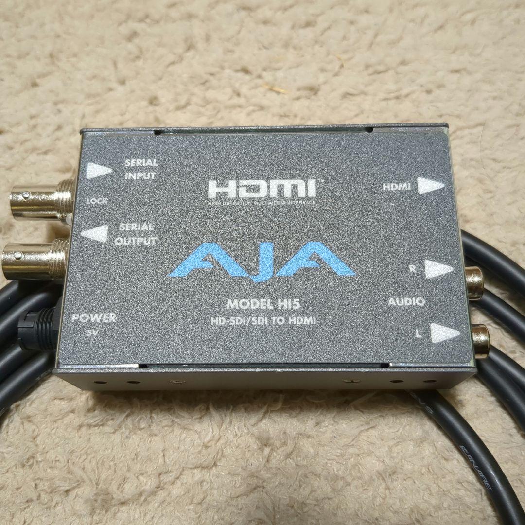 【未使用】AJA HI5／SDI to HDMIコンバーター