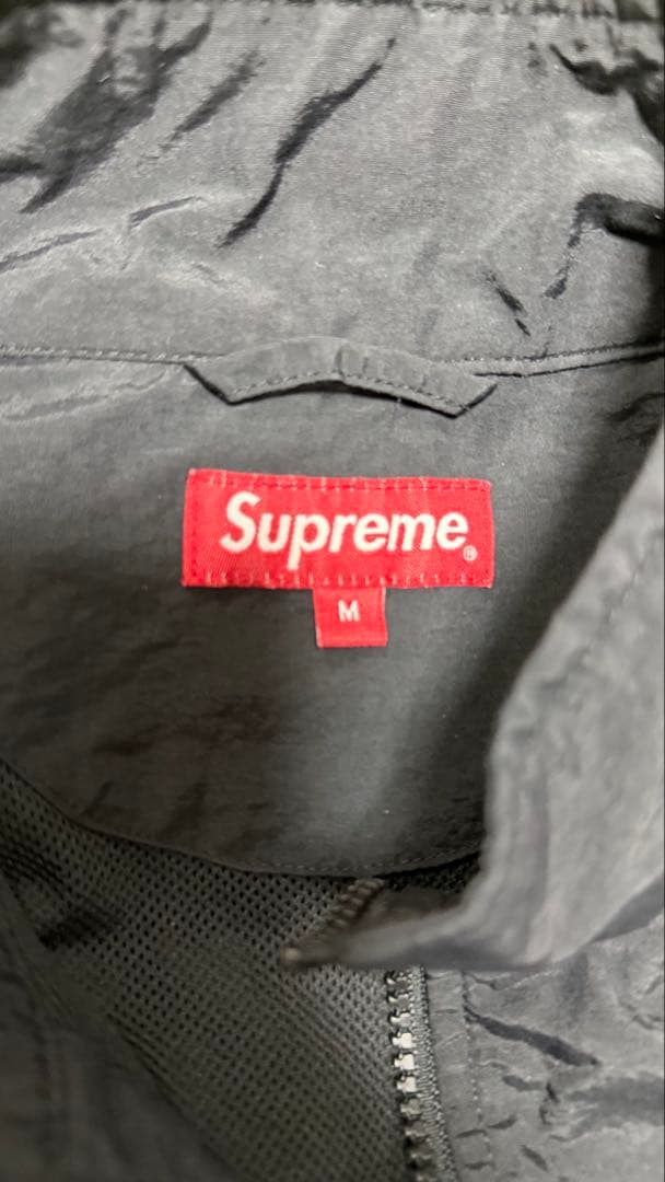 ち*♡様 SUPREME ブラック ナイロンジャケット・パンツセット