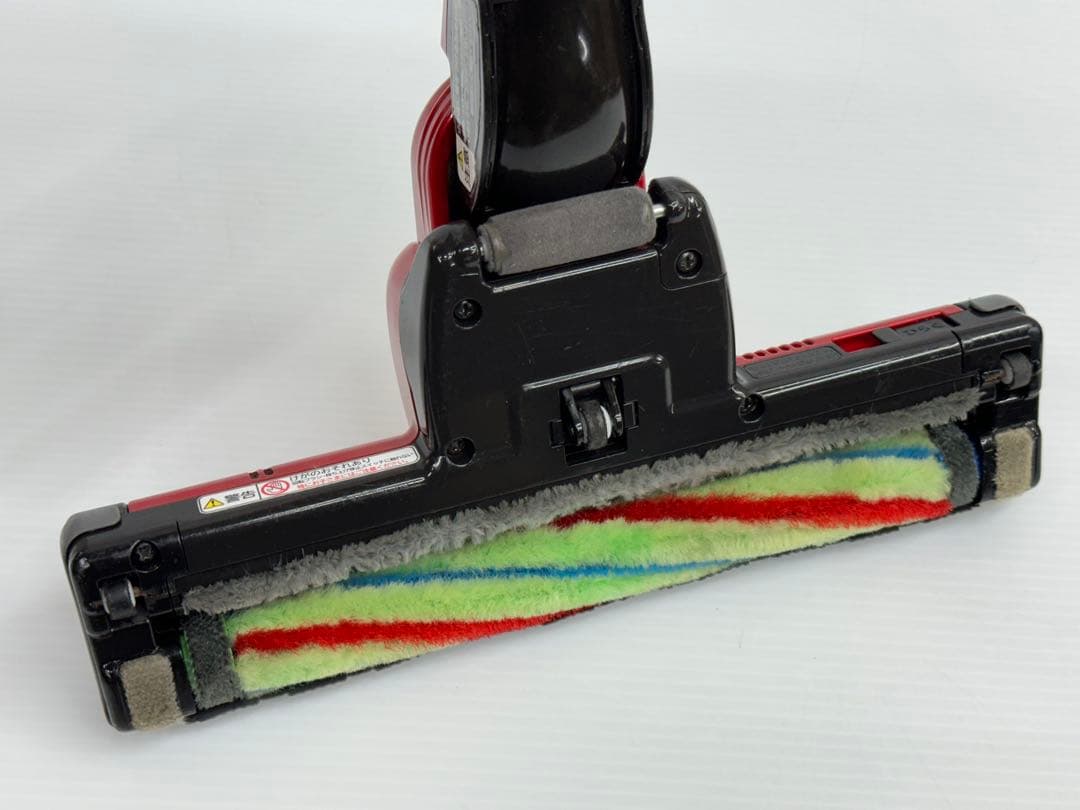 希少　赤レッド　動作保証品　日立　掃除機　綺麗　ヘッド　回転ブラシ　D-AP37