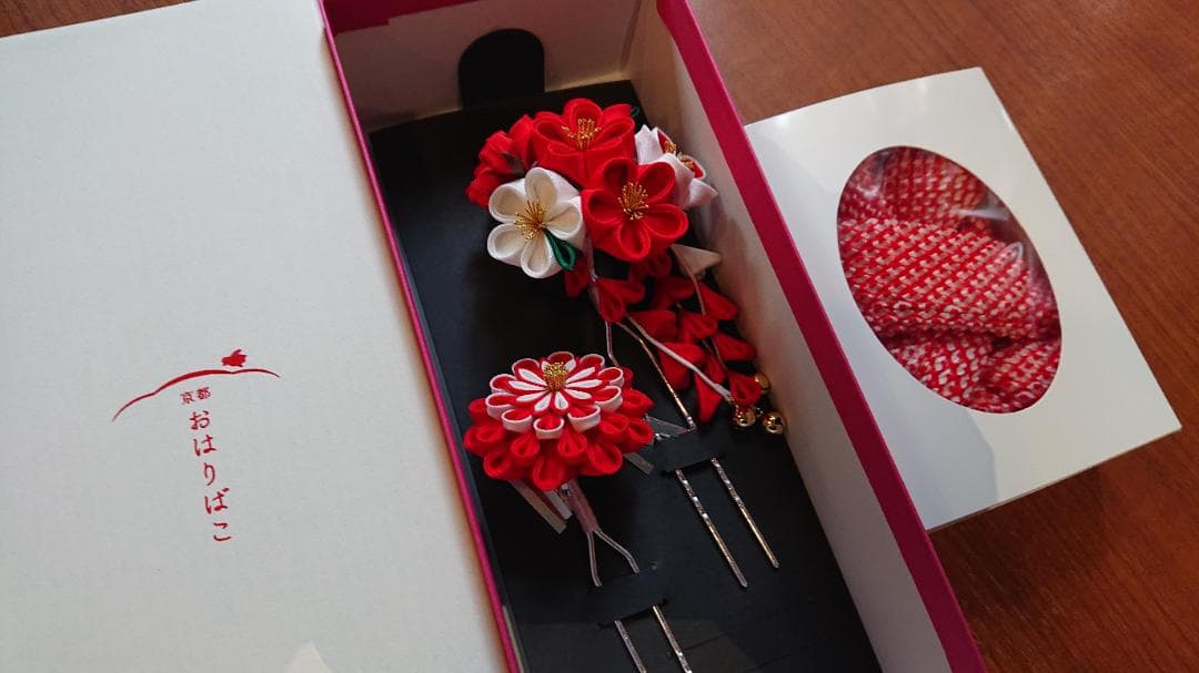 七五三　かんざし・かのこセット【京都 おはりばこ】