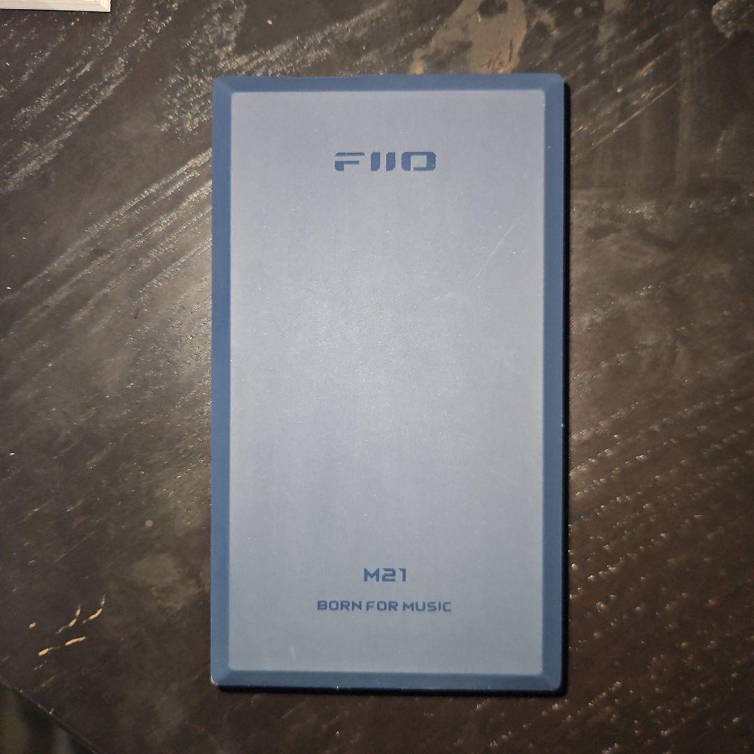 FiiO M21 ダークブルー 美品 fiio m21 dap