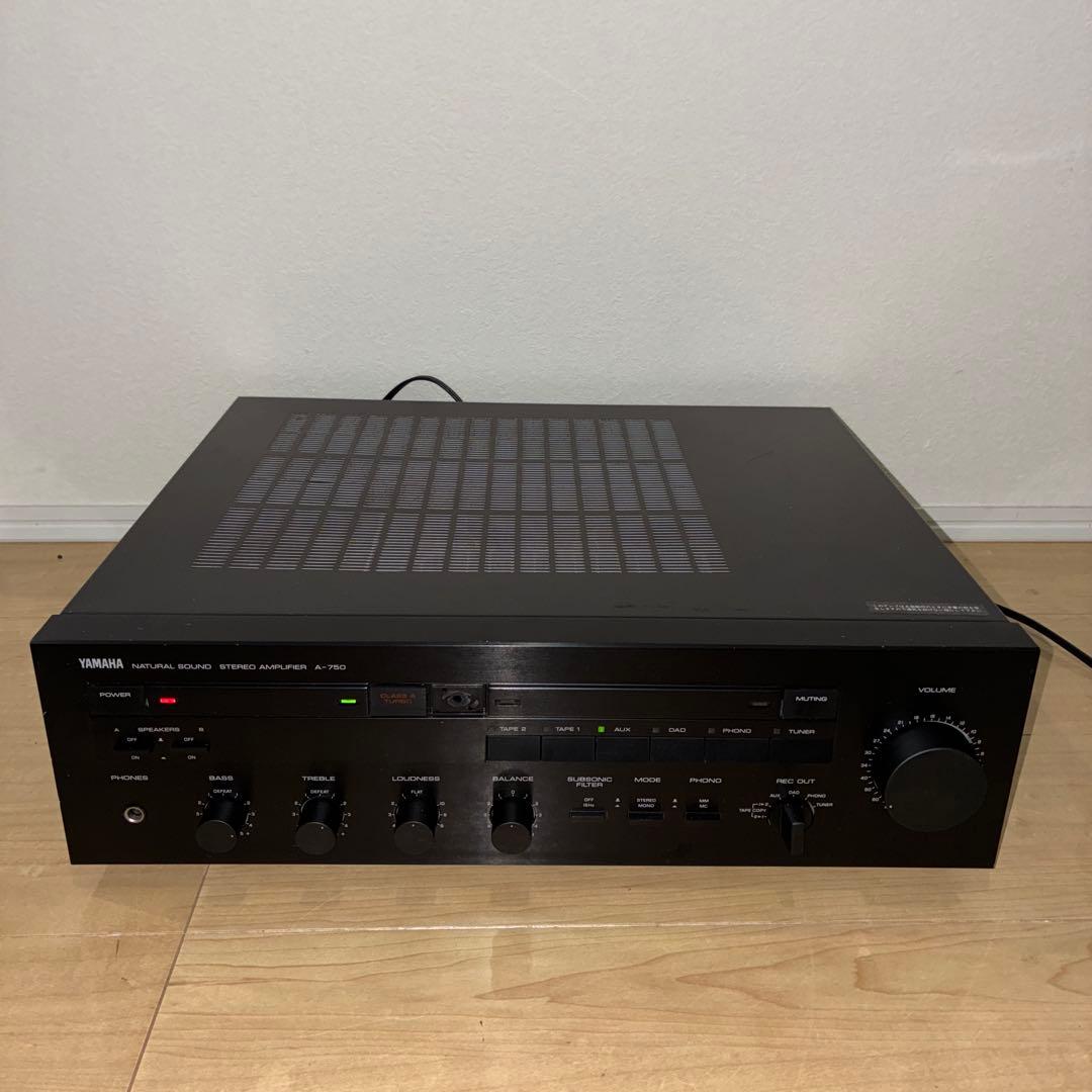 美品！完動YAMAHA プリメインアンプ　A-750 音出しok いい音です