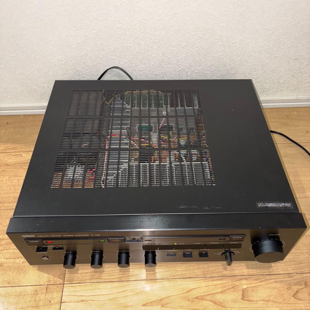 美品！完動YAMAHA プリメインアンプ　A-750 音出しok いい音です