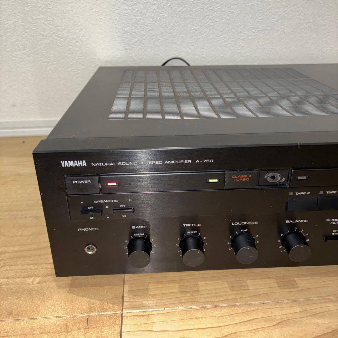 美品！完動YAMAHA プリメインアンプ　A-750 音出しok いい音です
