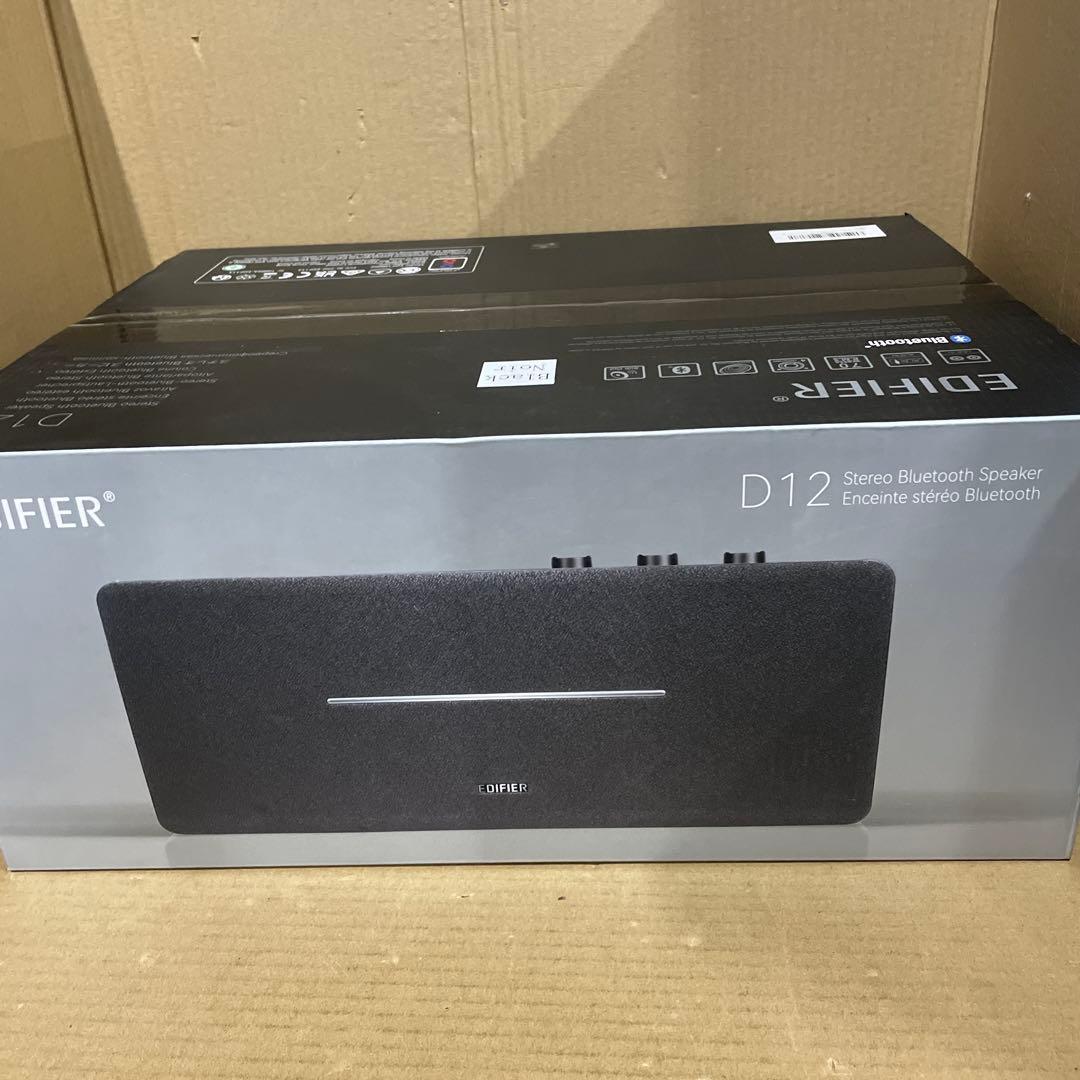 新品　Edifier D12 スピーカー ブックシェルフスピーカー　ブラック