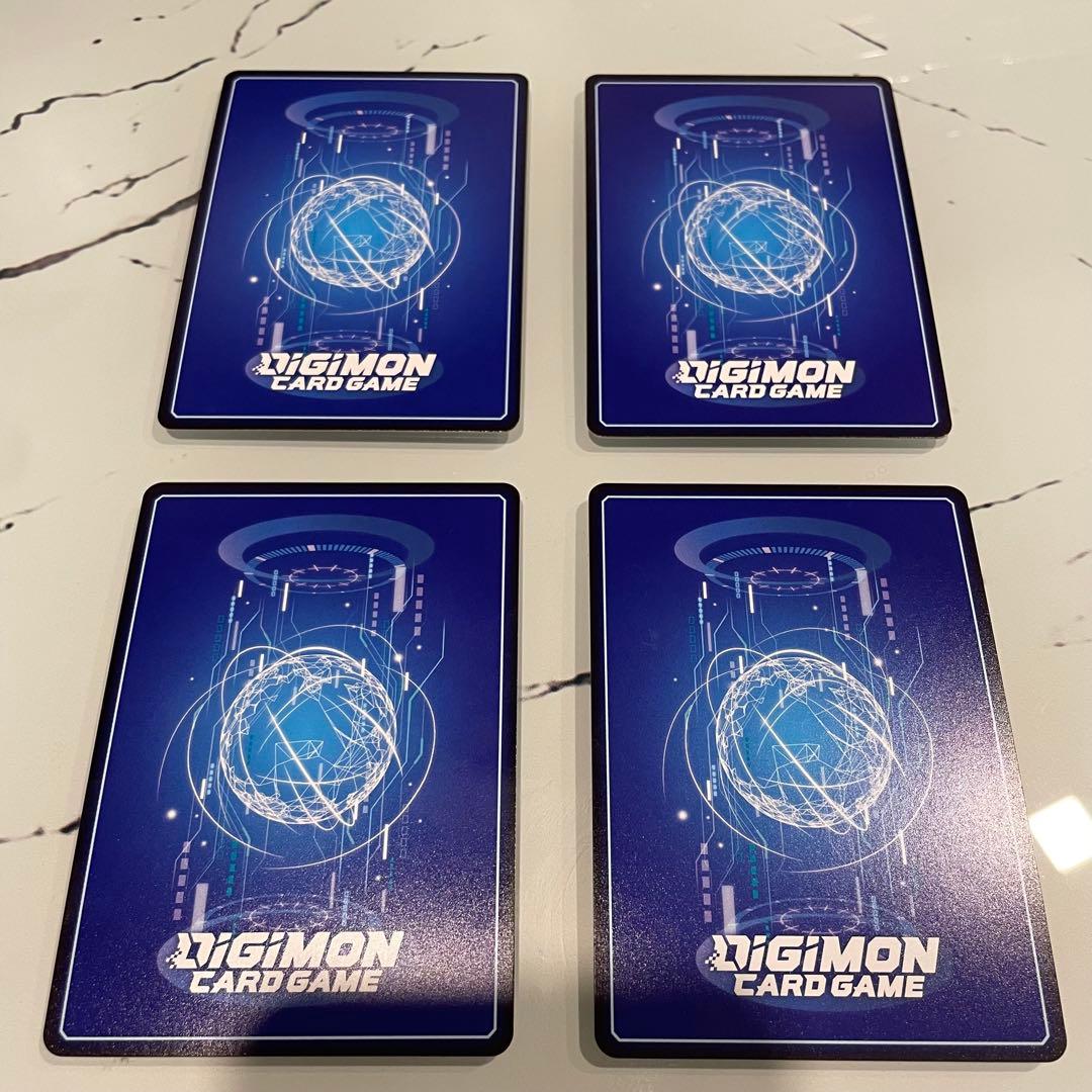 デジモンカード プロモ デジタルゲートオープン バンフェス　4枚