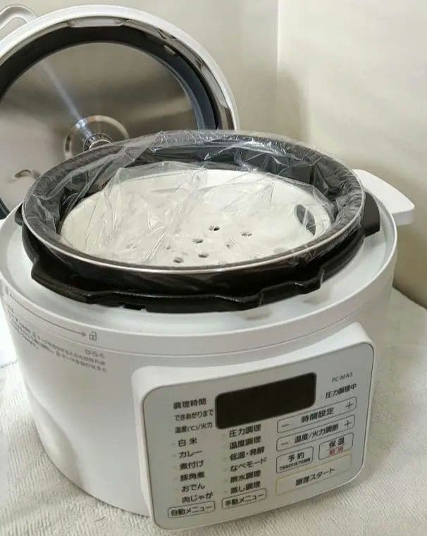 【新品未使用】IRIS OHYAMA アイリスオーヤマ 電気圧力鍋 PC-MA3