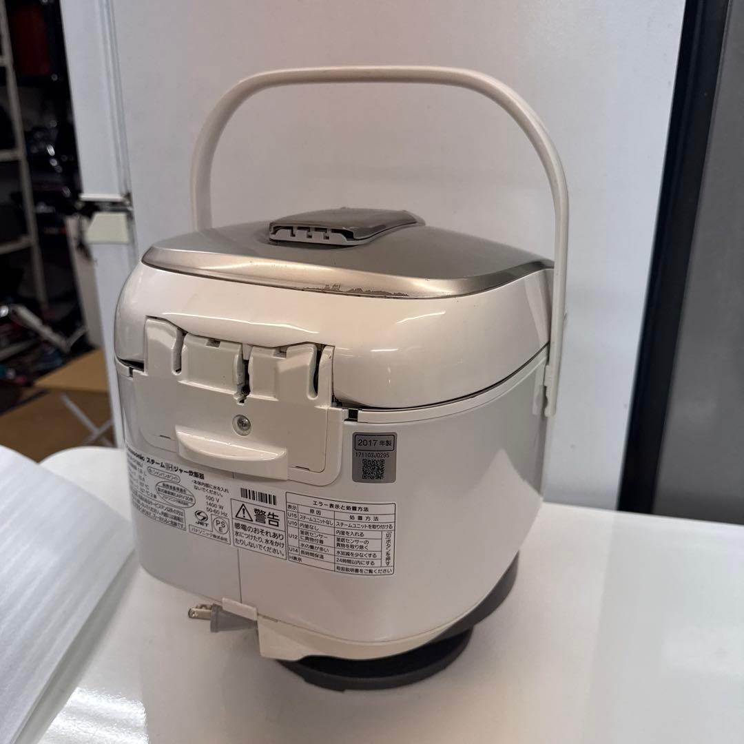 パナソニック　スチームIHジャー炊飯器SR-SY186J 1.8L