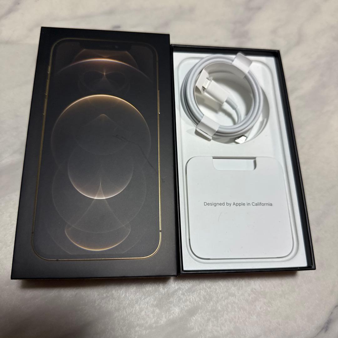 【美品】iPhone 12 Pro 128GB ゴールド　本体+ケーブル付き