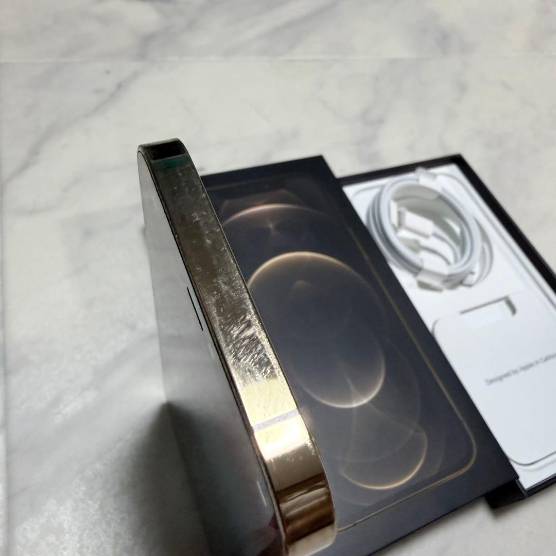 【美品】iPhone 12 Pro 128GB ゴールド　本体+ケーブル付き