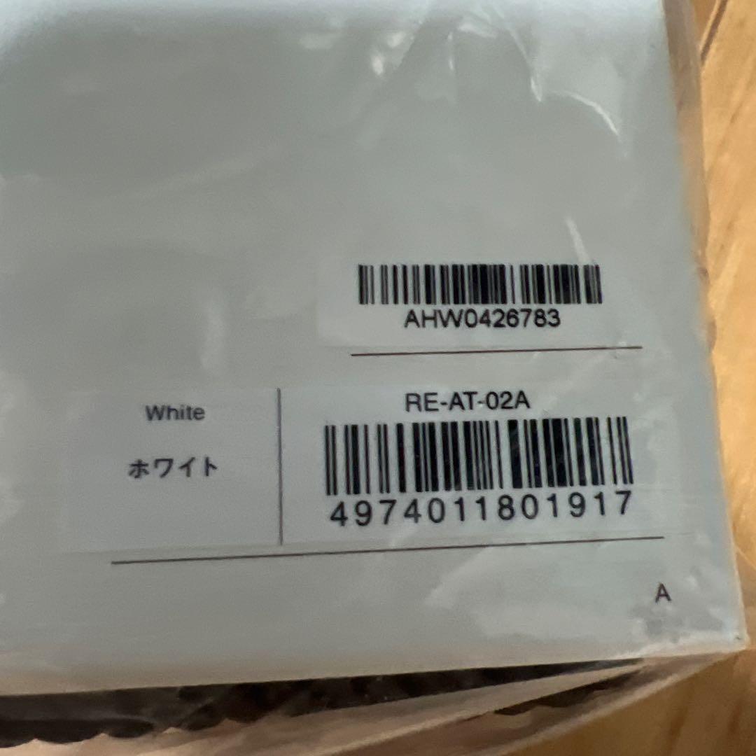 未使用品 Refa RE-AT-02A リファ ストレートアイロン ホワイト