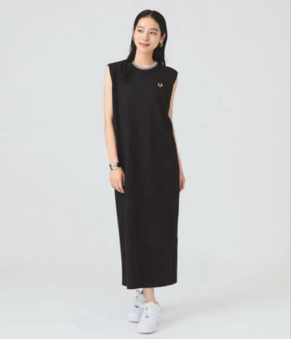 FRED PERRYフレッドペリーRay BEAMS別注ノースリーブ ワンピース