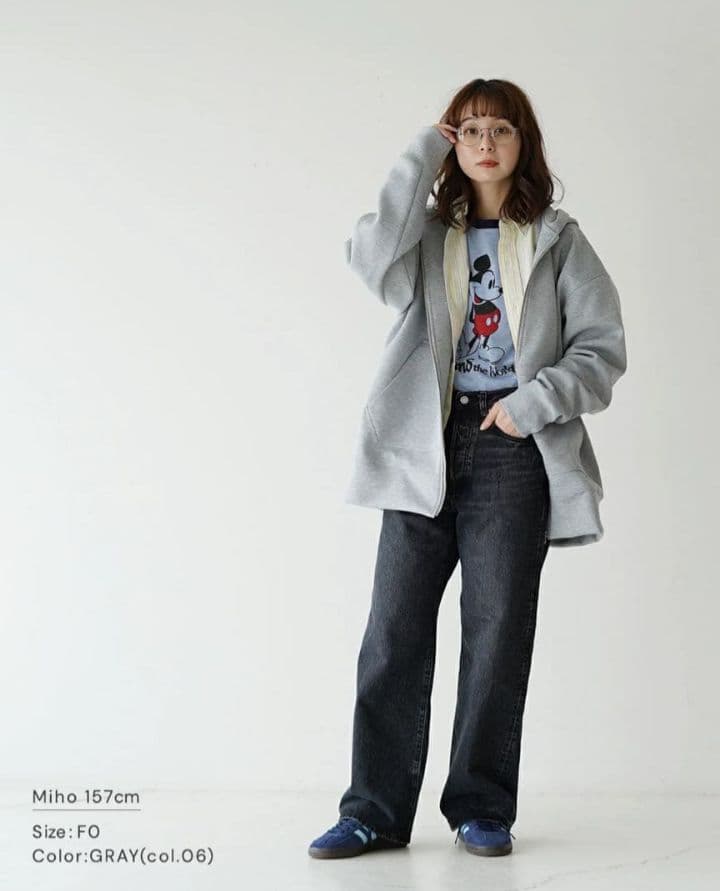 【美品】THE SHINZONE グレーフーディー HOODIE オーバーサイズ