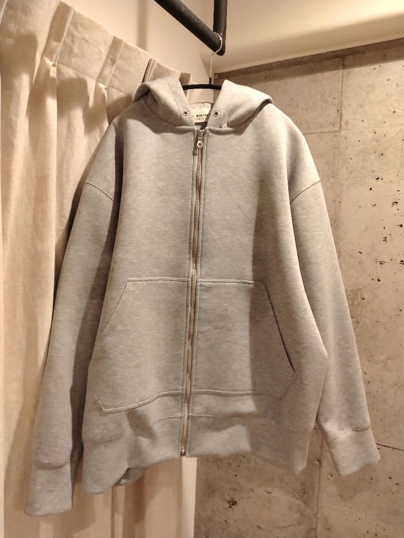 【美品】THE SHINZONE グレーフーディー HOODIE オーバーサイズ