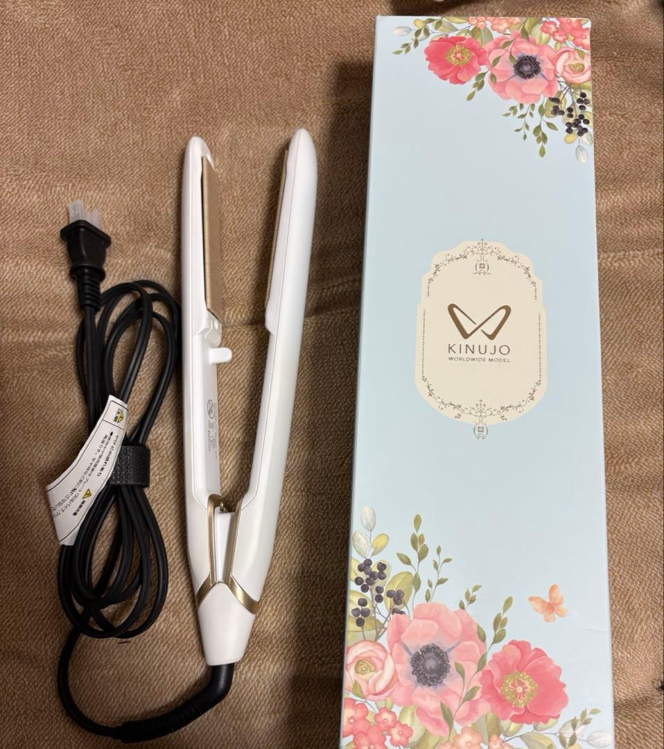 絹女 ストレートヘアアイロン KINUJO W -worldwide model