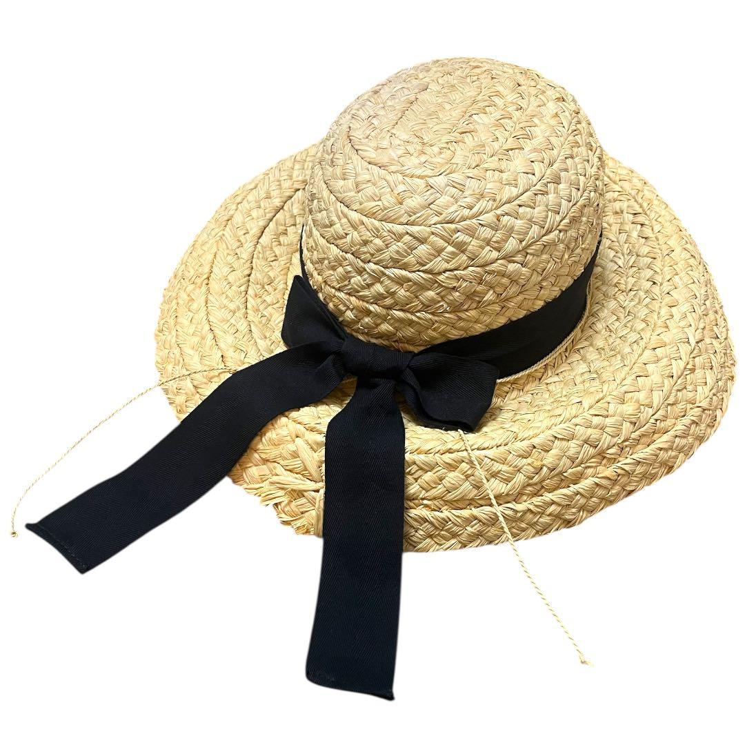 【極美品★箱付】ヘレンカミンスキー 麦わら帽子 クラシック5 ナチュラル