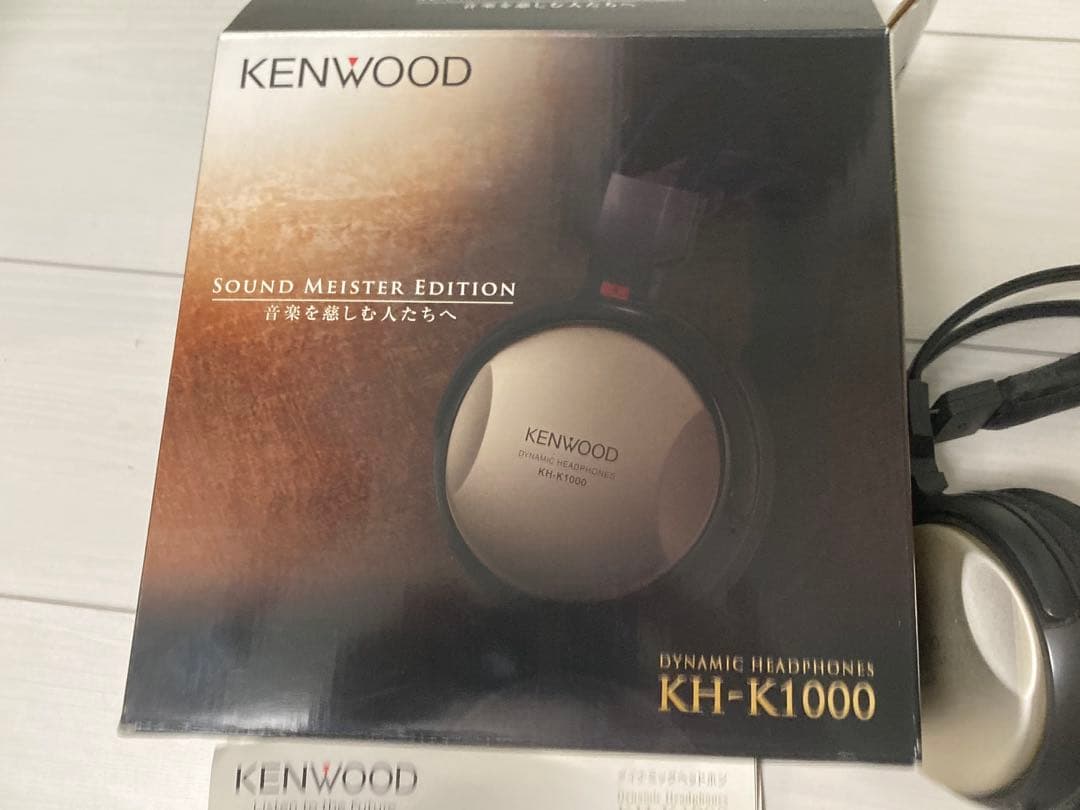 【箱有】KENWOOD KH-K1000 ダイナミックヘッドホン