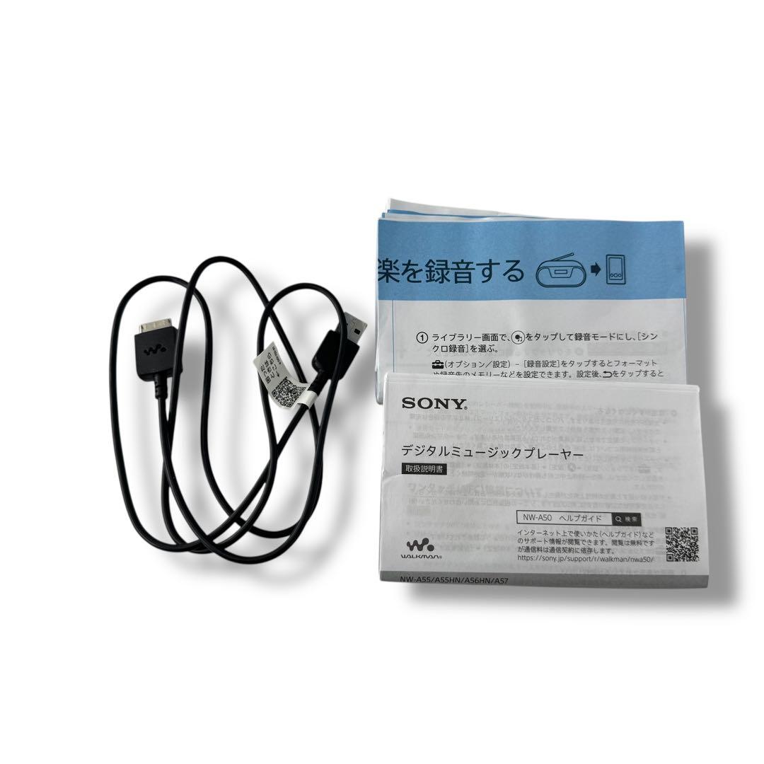 極美品✨SONY NW-A55 グレイッシュブラック 箱付き