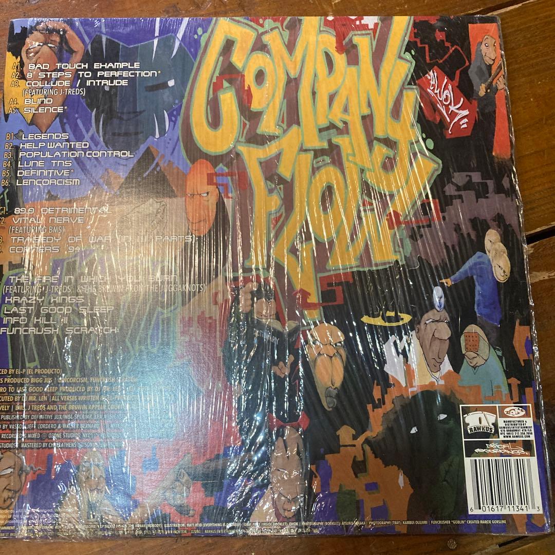 洋楽 company flow funcrusherplus 2LP