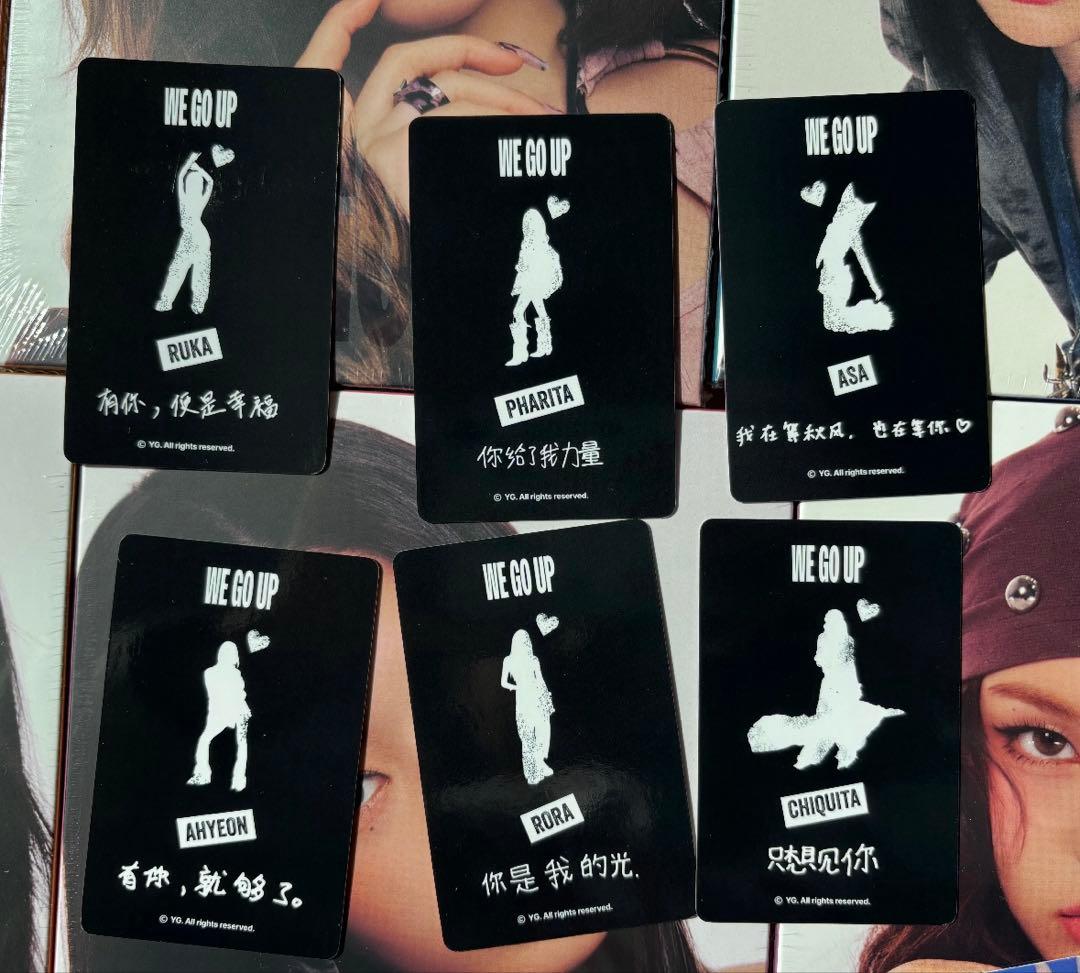 BABYMONSTER WEGOUP YG特典　中国限定　トレカ　6枚セット