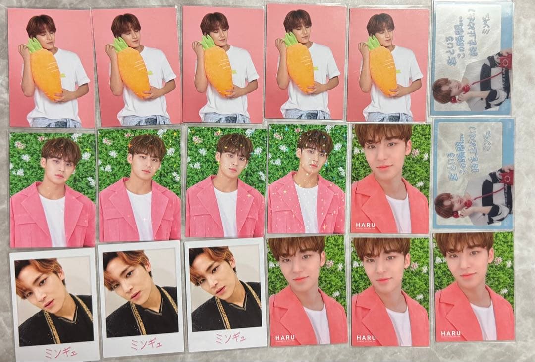 ミンギュ　トレカ　まとめ