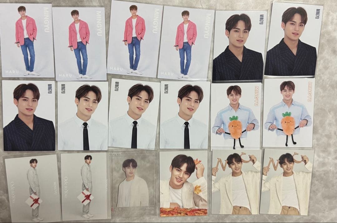 ミンギュ　トレカ　まとめ