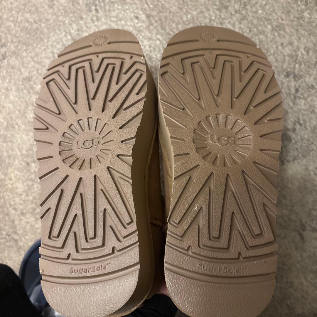 UGG ムートンブーツ 厚底ムートンブーツ 厚底 アグ ショートブーツ　23cm