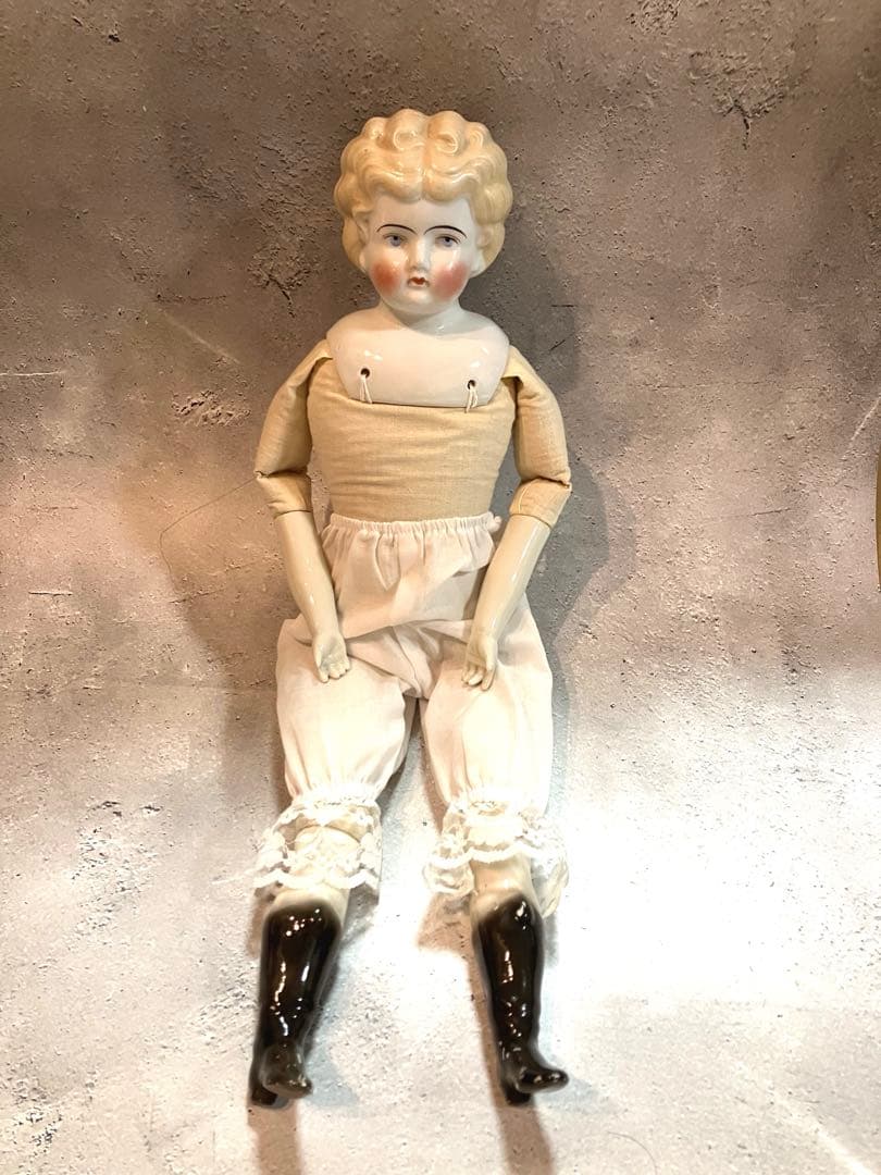 アンティーク　ドイツ　チャイナヘッドドール　最終価格