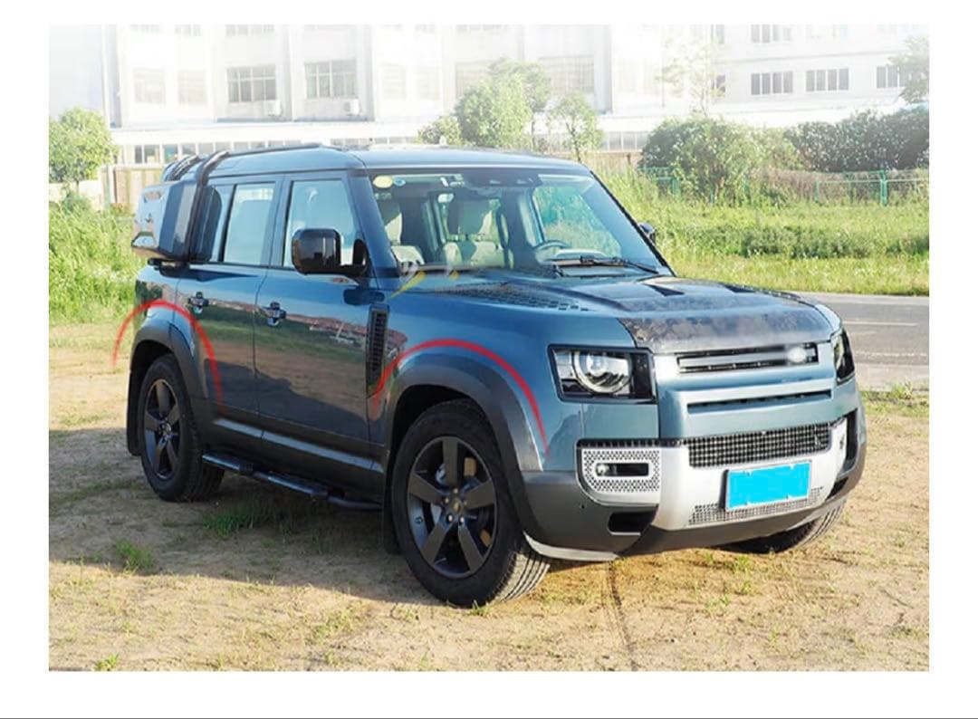 ランドローバーディフェンダー110 ホイールアーチプロテクター 6個セット