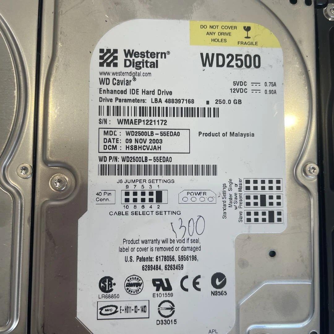Western digital HDD セット