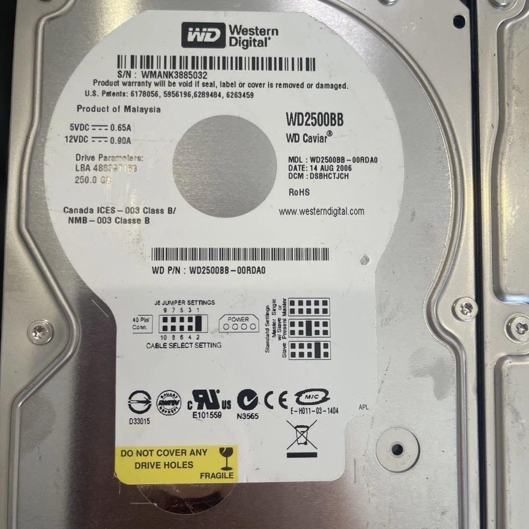 Western digital HDD セット