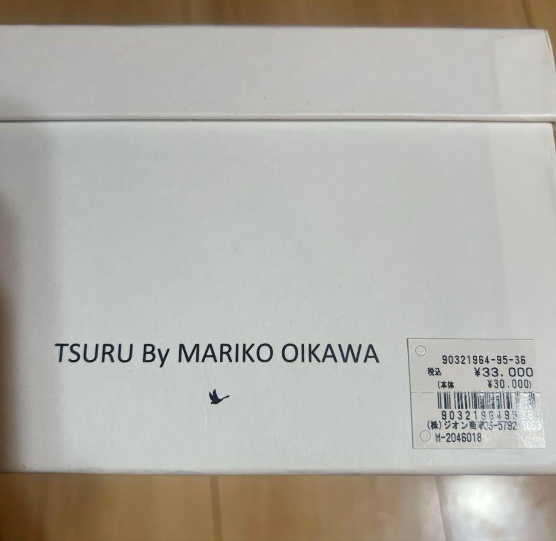 ツルバイマリコオイカワ ビジューフラットミュール