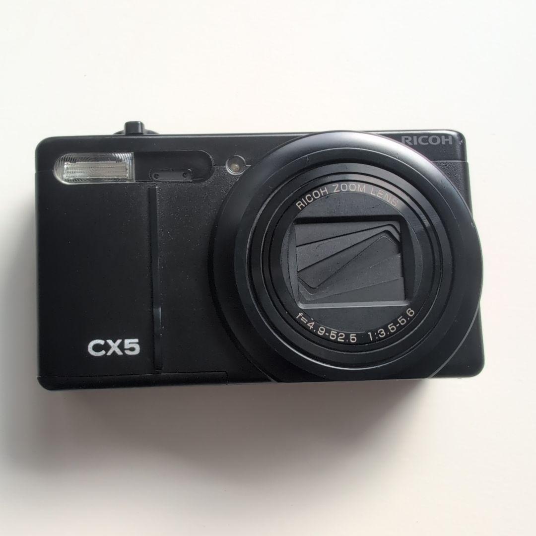 リコー CX5 コンパクトデジタルカメラ　ブラック