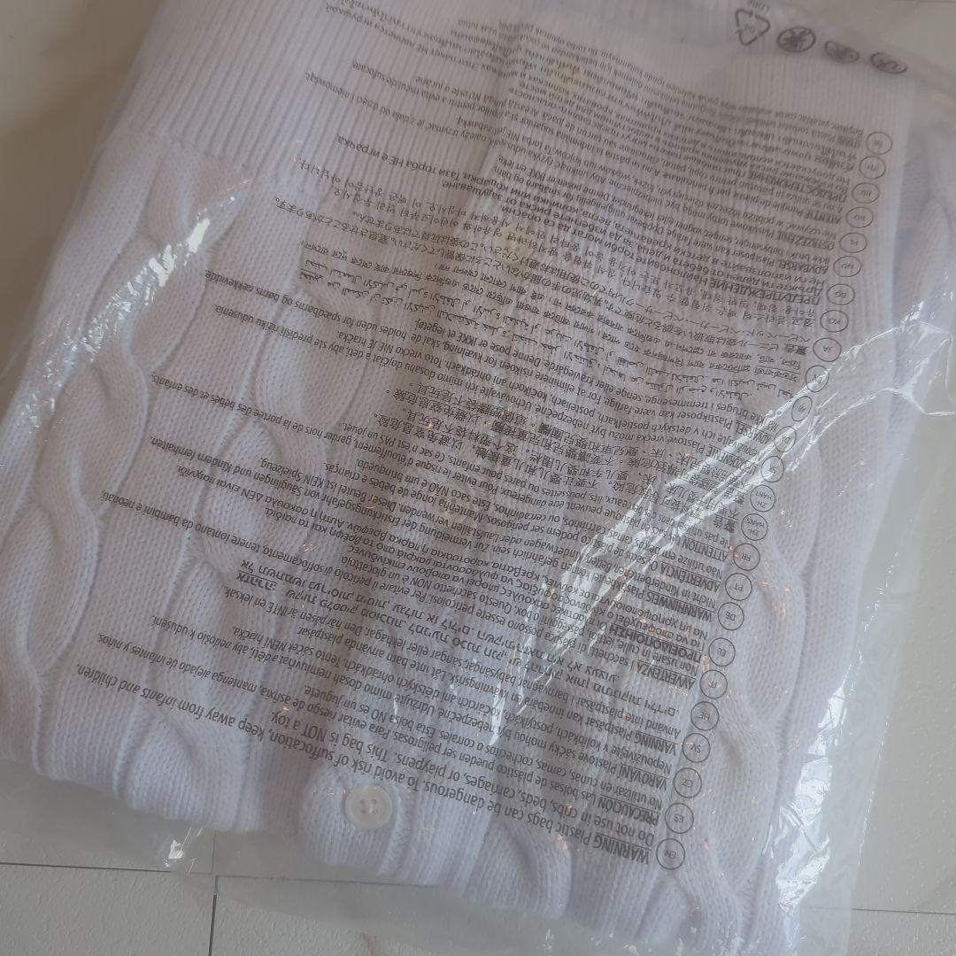 Polo by Ralph Lauren ホワイト カーディガン S