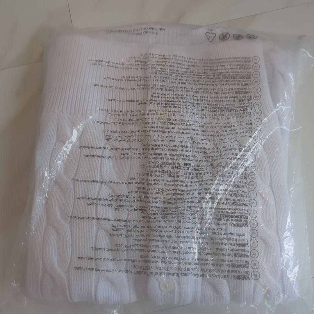 Polo by Ralph Lauren ホワイト カーディガン S