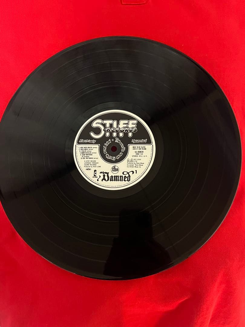 ★激レア★ ダムド　日本版オリジナル　地獄に堕ちた野郎ども　DAMNED