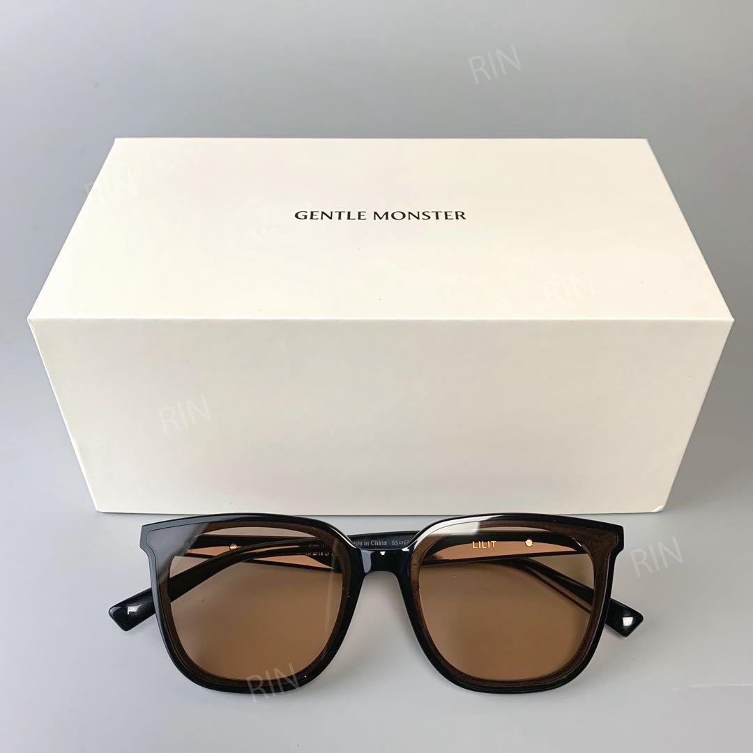 GENTLE MONSTER サングラス ブラックフレーム LILIT