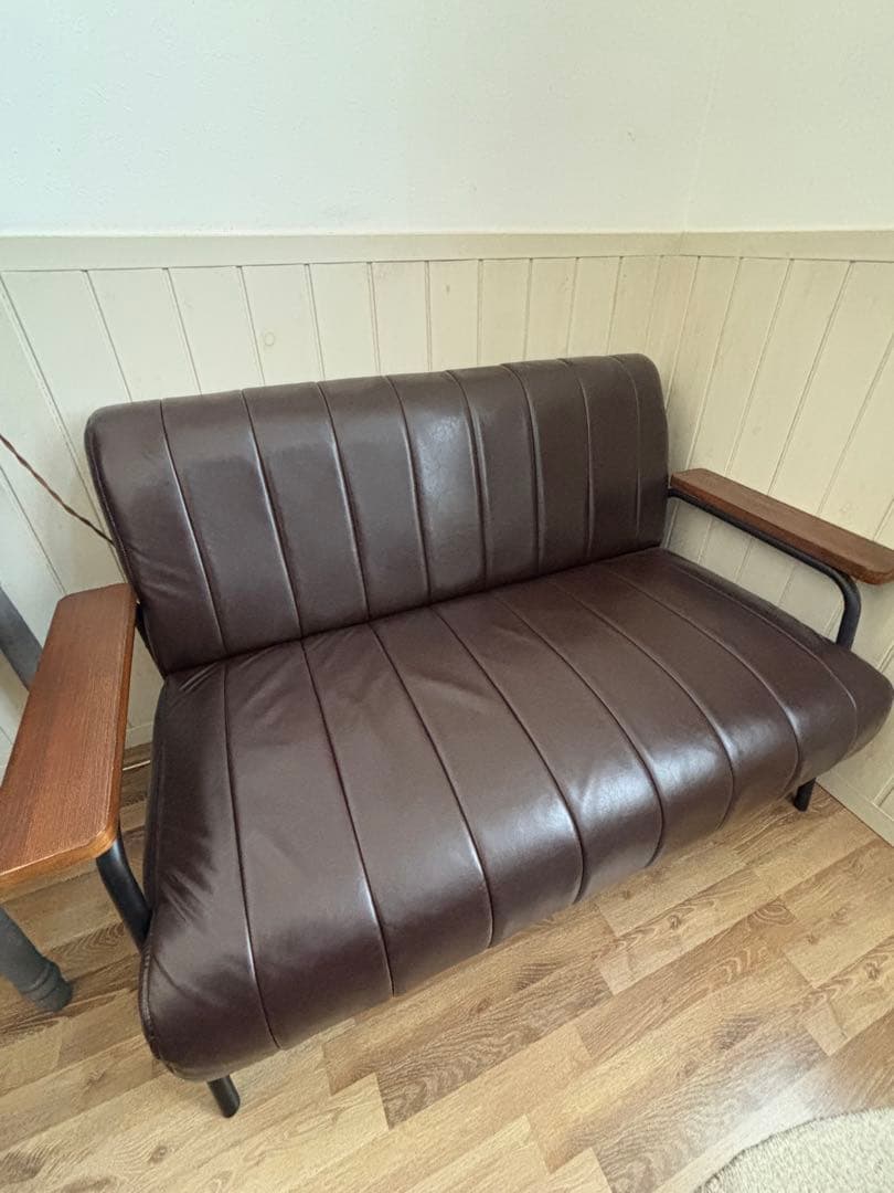 【送料込み】ニトリ Nシールドステイン2KD 2人用ソファ