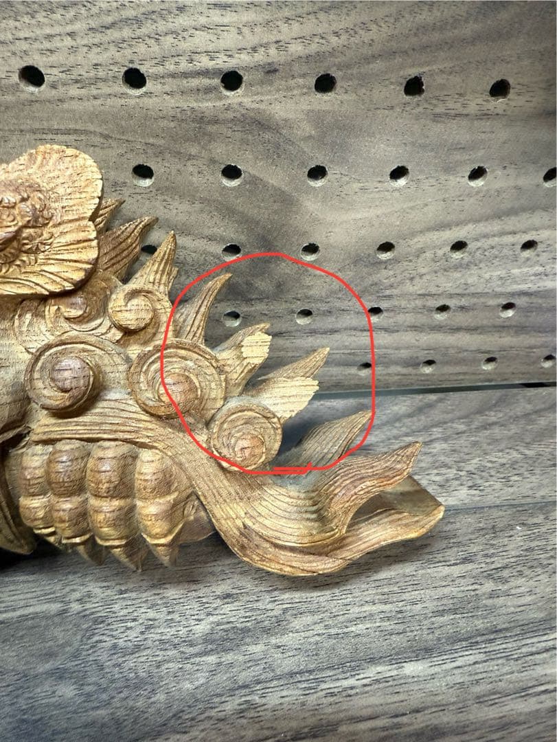 だんじり　獅噛み　彫物　彫刻