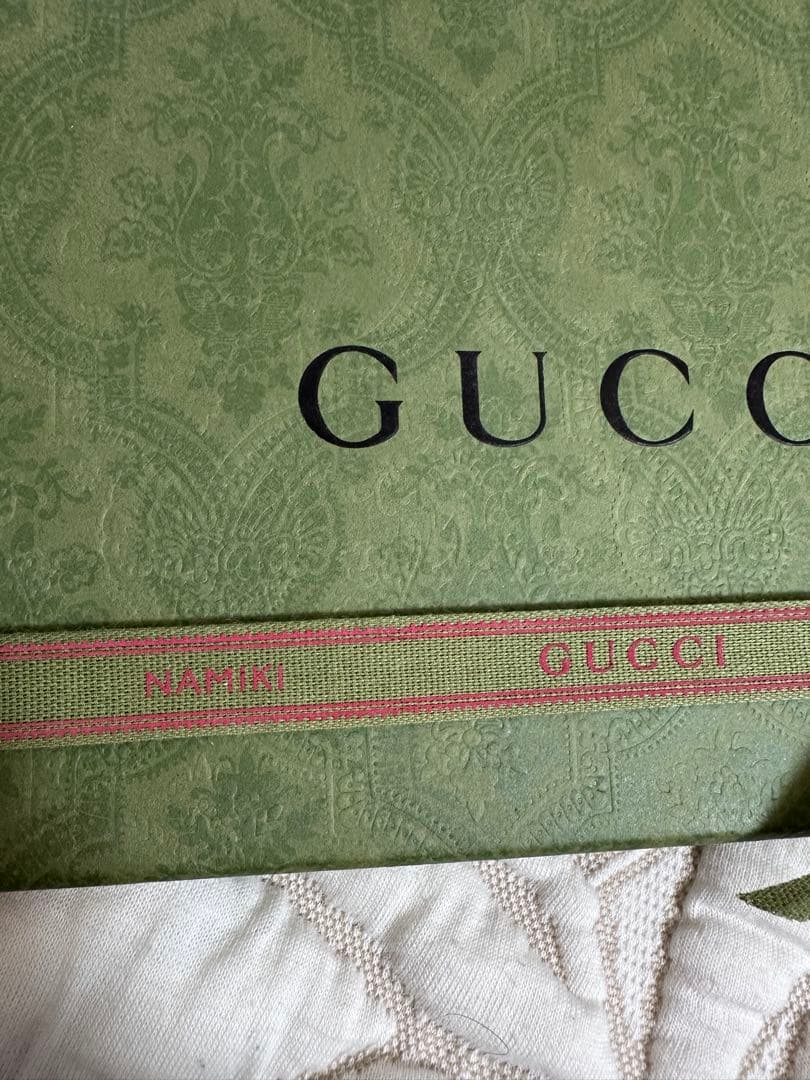 GUCCI デニムヘアバンド