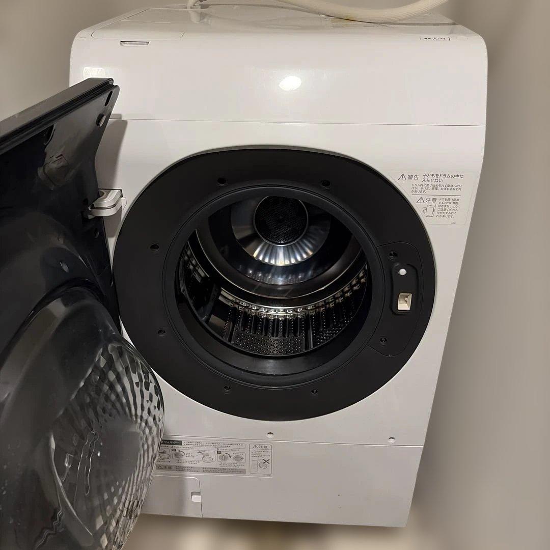 SHARP ドラム式洗濯機　ES-W113-SL 左開き