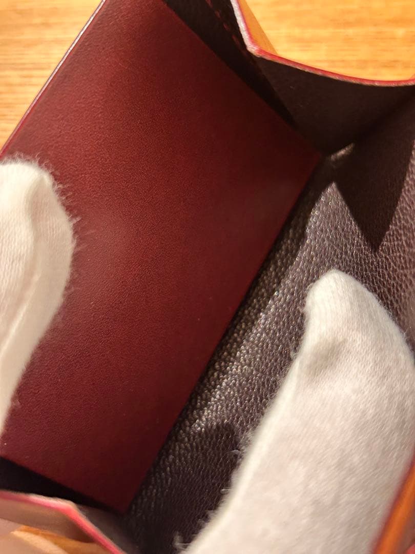 完売 限定品 usfl シェルコードバン サドルプルアップ コンパクトウォレット