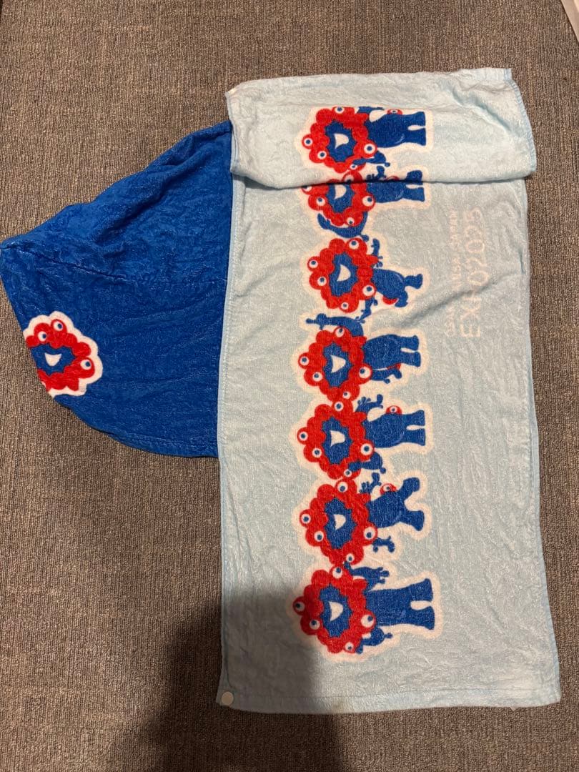 Mizuno EXPO 新品キッズシューズ　19センチ　　　羽織タオル付き