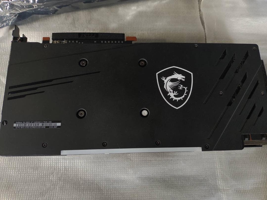 AMD RADEON RX6800XT MSI　動作品　中古
