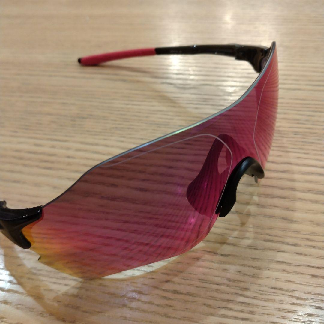 【値段変更】Oakley スポーツサングラス レッド/オレンジ