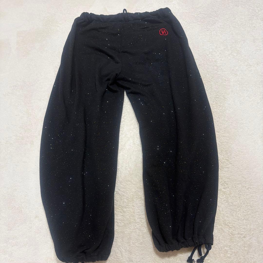 パンツ 9090girl OG Logo Glitter Sweat Pants