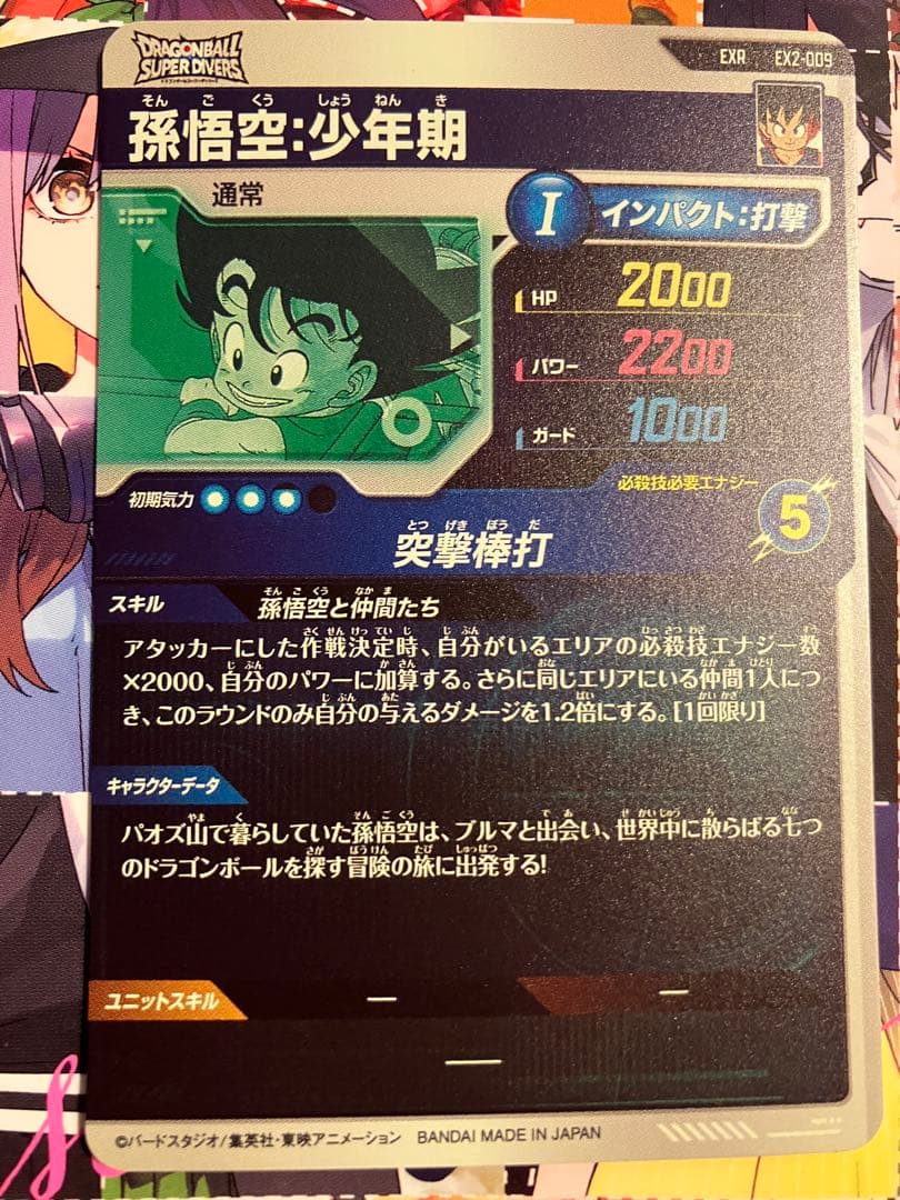 ドラゴンボールスーパーダイバーズ 神龍EXR コンプ 6枚セット