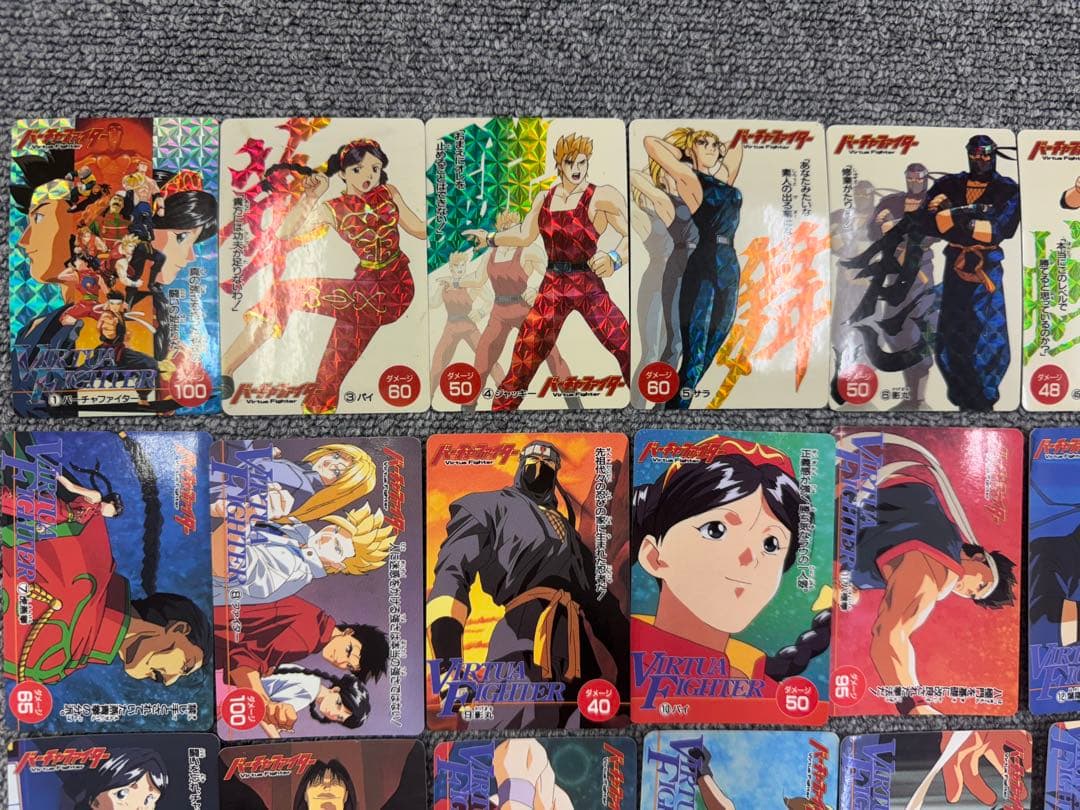 バーチャファイター アマダ カードダス SEGA 被りなし 44枚