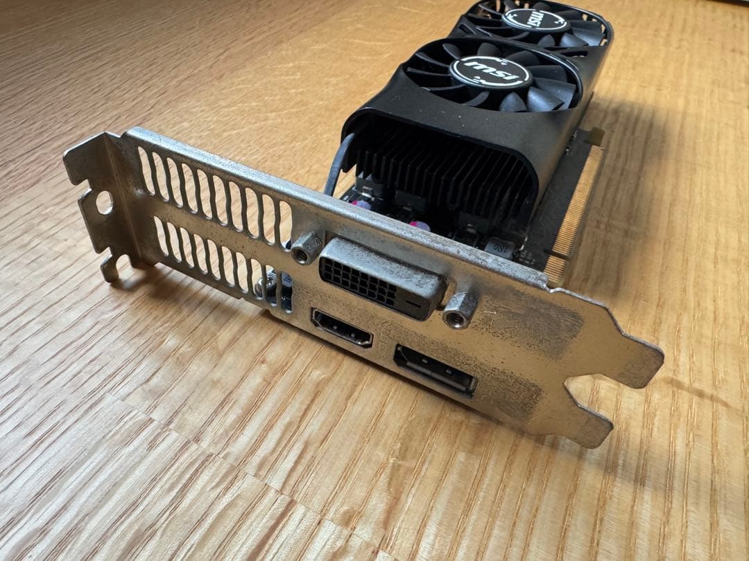 MSI製 GeForce GTX 1050 Ti 4GB LP ロープロファイル